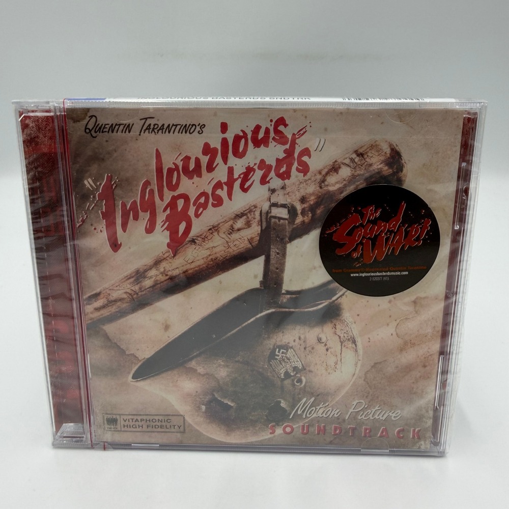 Inglourious Basterds Soundtrack CD Quentin Tarantino New Sealed 2-520377 Ennio M